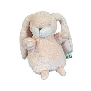 Bunnies By The Bay Tiny Nibble Bunny Pink White Soft Plush 7” Floppy Rabbit Ears